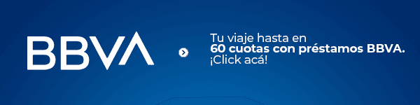 Tu viaje hasta en 60 cuotas con préstamos BBVA. ¡Click acá!